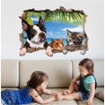 thumbnail image 1 of 3D Animal Landscape Creative Wall Stickers Home Decor Mural Art Removable Wall Decals, 1 of 5