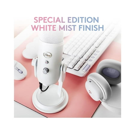 Logitech - Blue Yeti Professional Multi-Pattern USB Condenser Gaming Microphone with Exclusive Streamlabs Themes