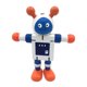 thumbnail image 2 of Juguetes de robot de deformación de madera,Juguetes de robot Juguetes de educación temprana de deformación de madera Juguetes de robot Calidad en la que puede confiar, 2 of 7