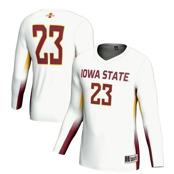 Unisex GameDay Greats #1 White Iowa State Cyclones Lightweight Volleyball Jersey