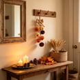 thumbnail image 7 of YingYouFu Thanksgving Fall Wall Indoor Decoration for Home, Pumpkin Plush Vine Decoration, Farmhouse Autumn Pumpkin Decor for Fireplace Ornaments, Porch, Wedding,Harvest Festival Farmhouse Decor, 7 of 7
