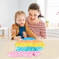 thumbnail image 5 of Fidget Toy HUOGUO Jumbo Pop Bubble Push Sensory Rainbow, 5 of 5