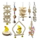 thumbnail image 1 of 8 Piezas de Juguetes para Columpios para Pájaros, Jaula para Loros, Juguetes de Y Ratán para Jaulas para Pájaros Salvador Dali Pet Birds Parrot Chew Toys, 1 of 9