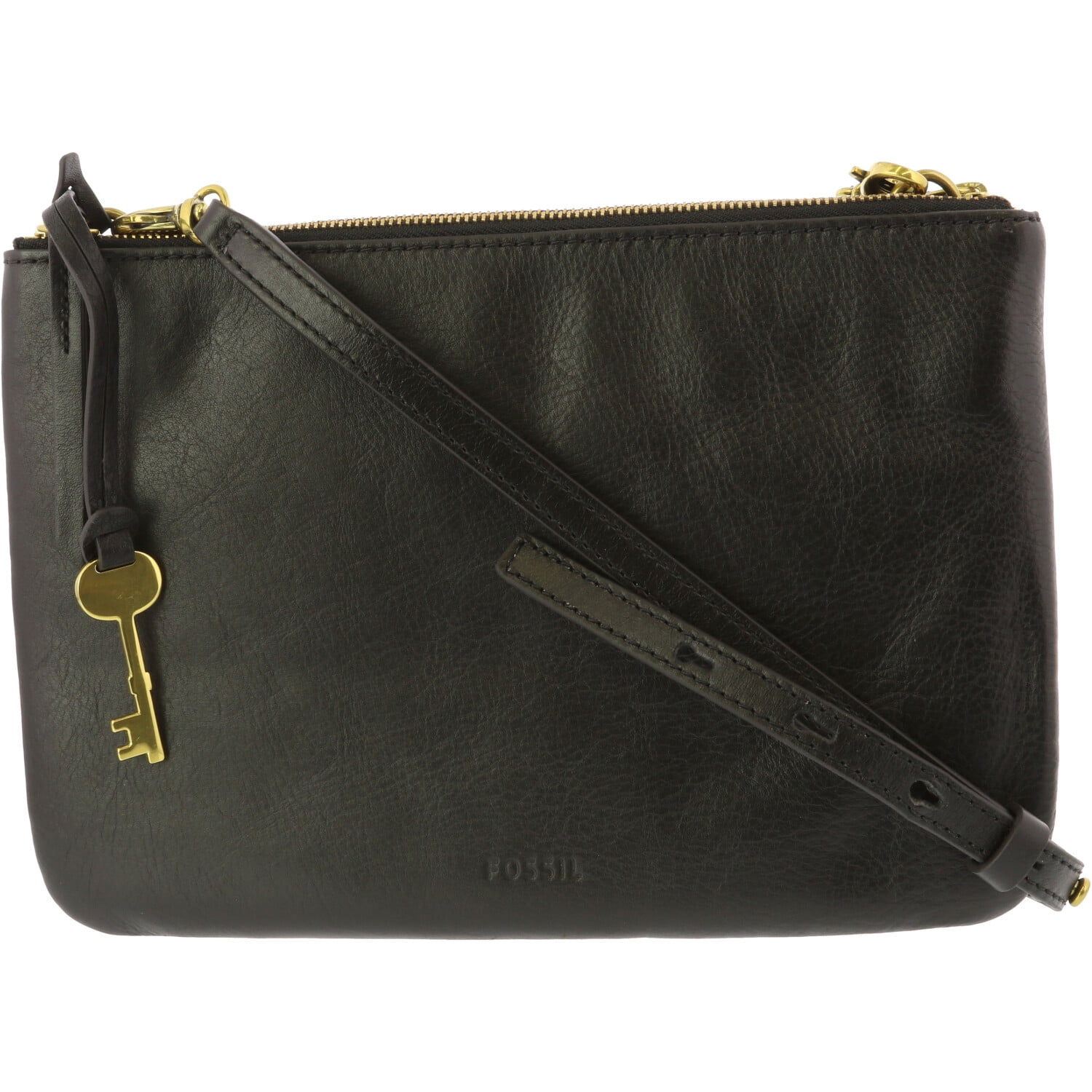 fossil devon crossbody black