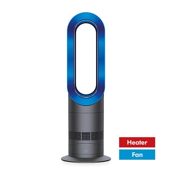 Restored Premium Dyson Hot+Cool™ Jet Focus Fan Heater AM09 | Iron/Blue (Refurbished)