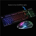 thumbnail image 3 of mmirethe Clavier et Souris de Jeu RGB USB Filaire avec Rétroéclairage LED, Tapis de Souris et Clavier de Jeu pour Ordinateur Portable PC, Ordinateur, Jeu et Travail, Noir, 3 of 6
