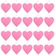 thumbnail image 1 of KAKOWELY 20 piezas de adornos de corazón de amor, adornos decorativos de fieltro para habitación infantil, colgantes de corazón, 1 of 5