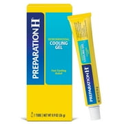 Preparation H Cooling Gel for Hemorrhoid Relief With Vitamin E and Aloe, 0.9 Oz.