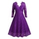thumbnail image 1 of Vestido Talla Extra Festoneado Encaje Rosegal  Vestidos de encaje de talla grande, 1 of 5