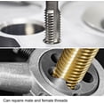 thumbnail image 5 of M12 X 1.5mm Metric Tap And Die Set, Hss Machine Thread Screw Tap With Alloy Tool Steel Round Threading Die, 5 of 5