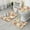 Pioneer Flower Floral-2, variant on Pioneer Flower Floral Print Pattern Bathroom Rugs Sets 3 Piece,Toilet Cover Set,Absorbent Non Slip Bathroom Mats Sets with U-Shaped Contour Rug Toilet Rug Set