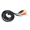 thumbnail image 2 of AMERTEER Câble de Caméscope Plug vers 3 AV Câble Audio Vidéo A/V Compatible pour Caméscopes JVC, 2 of 9