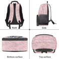thumbnail image 6 of Pzuqiu Book Axolotl 17 Inch Custom Backpack with Name School Backpack for Kids Girls Shoulder Bookbags Personalized Schoolbag with Adjustable Shoulder Strap for Age 6-18, 6 of 7