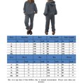 thumbnail image 2 of Pantalones Mujer Trajes de 2 piezas Traje de vacaciones con bolsillos y hombros caídos Ygjytge Gris T M para Mujer, 2 of 7