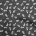 thumbnail image 1 of oneOone Cotton Poplin Twill Dark Gray Fabric Floral Craft Projects Decor Fabric Printed By The Yard 56 Inch Wide, 1 of 5
