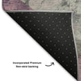 thumbnail image 5 of Addison Rugs Mayfield Premium Machine Washable Transitional Geometric Blush Rectangle Rug, 1'8" x 2'6", 5 of 6
