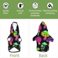 thumbnail image 6 of Cauagu Bright Mushrooms Pattern Winter Pet Hoodie Sweatshirts- Dog Hoodie Sweater with Leash Hole - Cute Dog Hoodie - Pet Clothes Puppy Cat Custume -Medium, 6 of 8