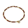 thumbnail image 5 of Women's Gemstones Adjustable Wristchain Healing Crystal Handmade Beaded Wristband Everyday Wear Jewelry, 5 of 8