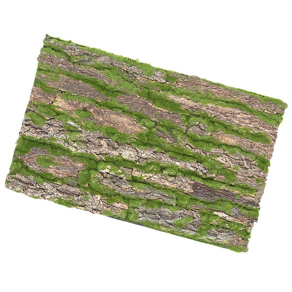 PAMINGONO 1Pack Reptile Climbing Bark for Background Wall in Terrarium 50.00X30.00X1.00in