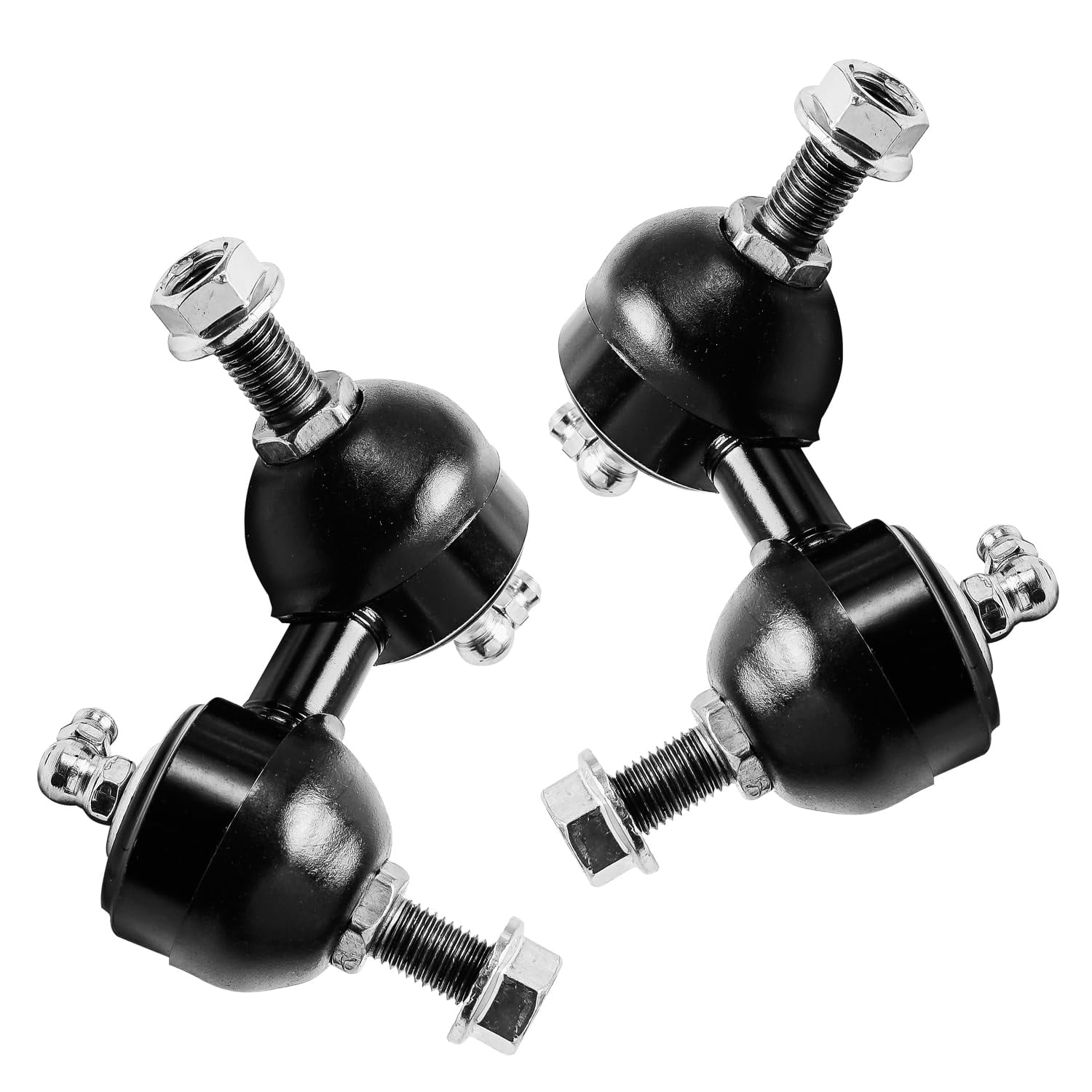 Detroit Axle - Front End 10pc Suspension Kit for Honda CR-V 2002 2003 2004 2005 2006, 2 Lower Control Arms 2 Inner & 2 Outer Tie rods 2 Sway Bar Links 2 Ball Joints Replacement Honda CRV