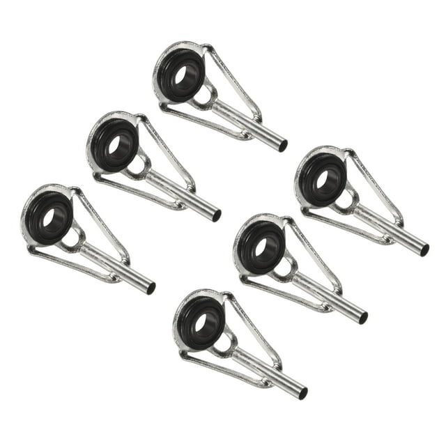 Unique Bargains 2mm Tube Dia Fer Canne à Pêche Conseils Kit de Réparation Anneau Guide, 21 Pack