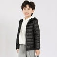 thumbnail image 5 of ANINEO Kids Coat Winter Jacket Girls Boys Hooded Soild Toddler Outwear Windproof Warm Girls Coat Jacket, 5 of 5