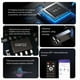 thumbnail image 2 of Receptor y Transmisor Bluetooth 6.0 Multifuncional, Receptor EstéReo con Amplificador de Potencia Bluetooth, /AUX/USB/MicróFono de 6,5 mm., 2 of 5