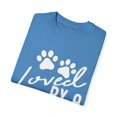 thumbnail image 3 of Humorous Loved By A Chiweenie Dog Lover Funny Mixed Breeds Enthusiast Men Women Unisex Garment-Dyed T-shirt, 3 of 4