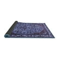 thumbnail image 2 of Ahgly Company Indoor Round Oriental Blue Industrial Area Rugs, 6' Round, 2 of 4