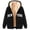 Black, variant on New York Zip Up Hoodies for Women 2026 Fall Winter Fleece Lined Sweatshirt with Pockets Streetwear Hooded Jackets