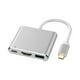 thumbnail image 1 of Adaptador Hub USB C Thunderbolt 3 en 1 HDMI 4K para Macbook, 1 of 6