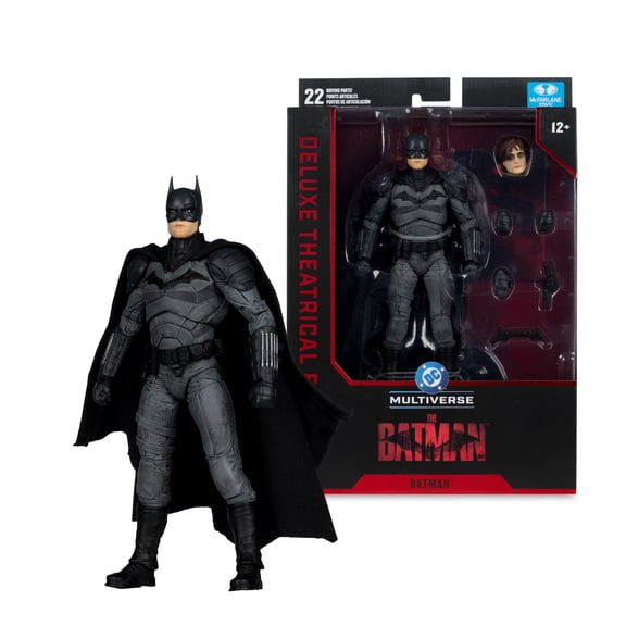 Batman (DC Multiverse: The Batman) 7" Action Figure Deluxe Theatrical Edition - McFarlane Toys