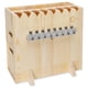 thumbnail image 1 of Soporte de madera para aerógrafo con divisor de de 8 vías, almacenamiento con 2 cajones, mesa de , soporte para aerógrafo para espacio de, 1 of 9