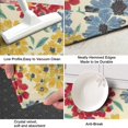thumbnail image 3 of Pioneer Flower Floral Print Pattern Kitchen Rug Mat,Kitchen Runner Rugs Non Skid Washable,Decorative Kitchen Floor Mats for Kitchen,Sink,Laundry,17"X47", 3 of 5
