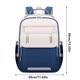 thumbnail image 3 of Mochila Ergonómica para Estudiantes: Mochila Escolar Transpirable con Soporte para Aliviar La Presión, Mochila de Gran Capacidad para Adolescentes, Universidad, Viajes y Desplazamientos Diarios., 3 of 7