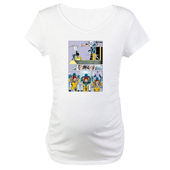 CafePress - G.I. Joe Snake Eyes Savi Women's Maternity T Shirt - Cotton Maternity T-shirt, Cute & Funny Pregnancy Tee