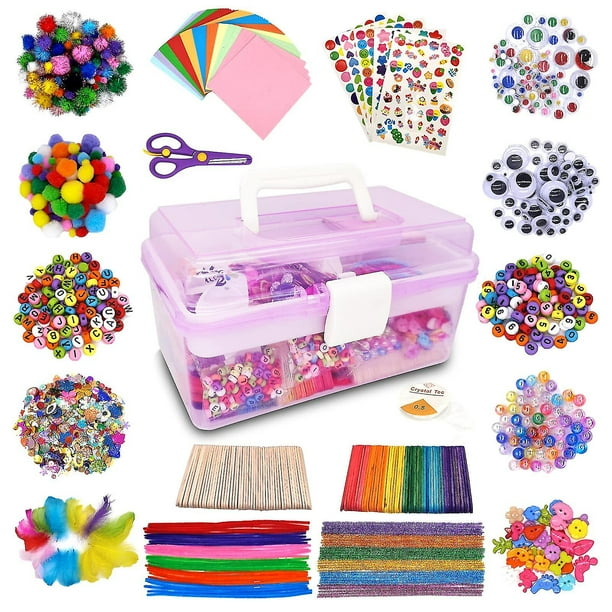 Rayher Mega Caja De Manualidades XXL – 2500 Piezas Creativas Para Niños Y Adultos – Horas De Diversión Y Creatividad – Ideal Para Regalar