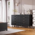 thumbnail image 5 of TROPOW 8-Drawer Dresser for Bedroom, Modern Wooden Chest of Drawers with Metal Handles, Anti-Tip Design, Sturdy Storage Organizer for Living Room, Entryway, Hallway, Kids Room & Home Office, 5 of 9