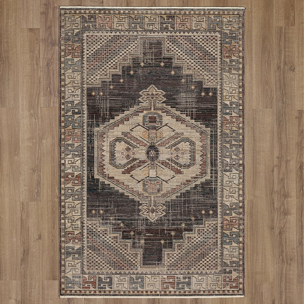 Mohawk Home Cochran Woven Area Rug, Mocha, 5' 3" x 8'