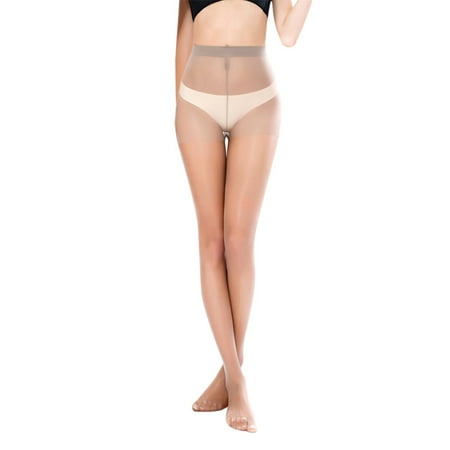 

YUEHAO Womens Underwear Women s Flexible Breakable Stockings 15D Translucent Invisible Stockings (Grey)