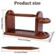 thumbnail image 4 of Wooden Yarn Holder for Knitting Crochet, Yarn Rack Stand with Slots, Horizontal Yarn Spinner, Stabl, 4 of 5