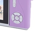 thumbnail image 3 of NFTIGB Digital Camera 4K 48MP 18x Zoom Auto Focus 2.4 Inch Screen Built in Fill Light Compact Students Camera for Daily Travel Purple 5.5 inches / 14 cm, 3 of 9