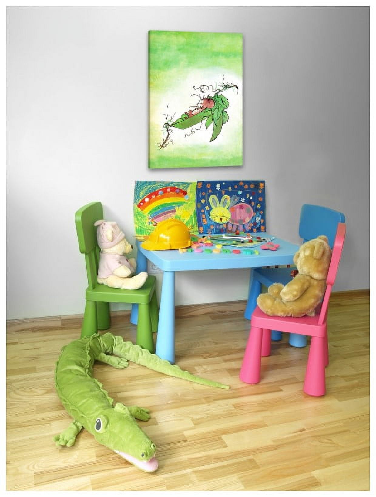 Marmont Hill "Sleeping Mouses" by Curtis Painting Print on Canvas