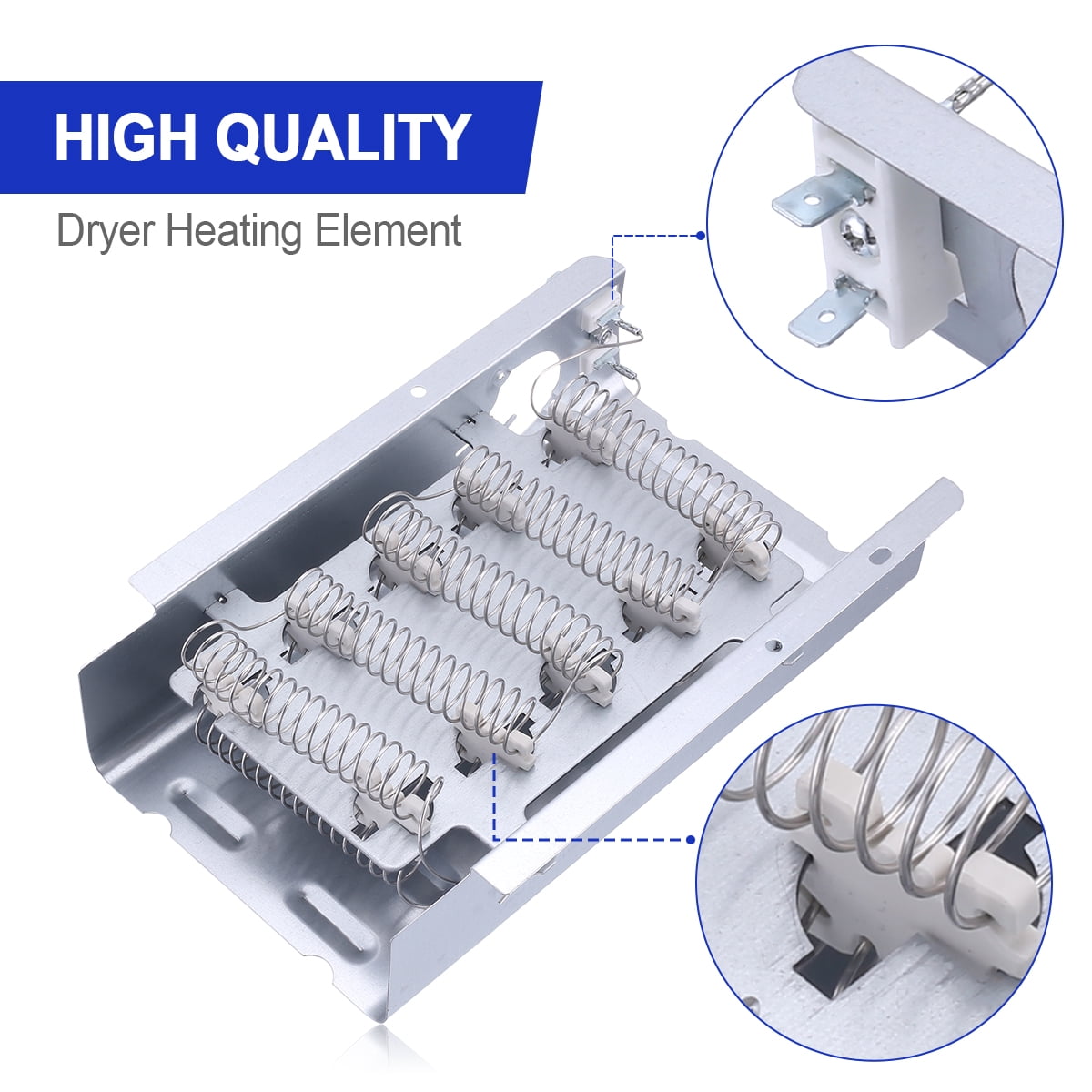 Dryer Heating Element Kit 279838 for Whirlpool 3387134 3977393 3977767 3392519