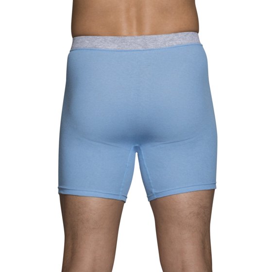 Men's Dual Defense Covered Waistband Boxer Briefs, 5 Pack