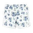 thumbnail image 3 of Hudson Baby Infant Girls Shorts Bottoms 4-Pack, Blue Rose, 2T, 3 of 3