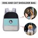 thumbnail image 5 of Mochila de viaje para gatos, mochila transpirable para mascotas al aire libre, antisalpicaduras (verde) Ehuebsd Libre de BPA, 5 of 9