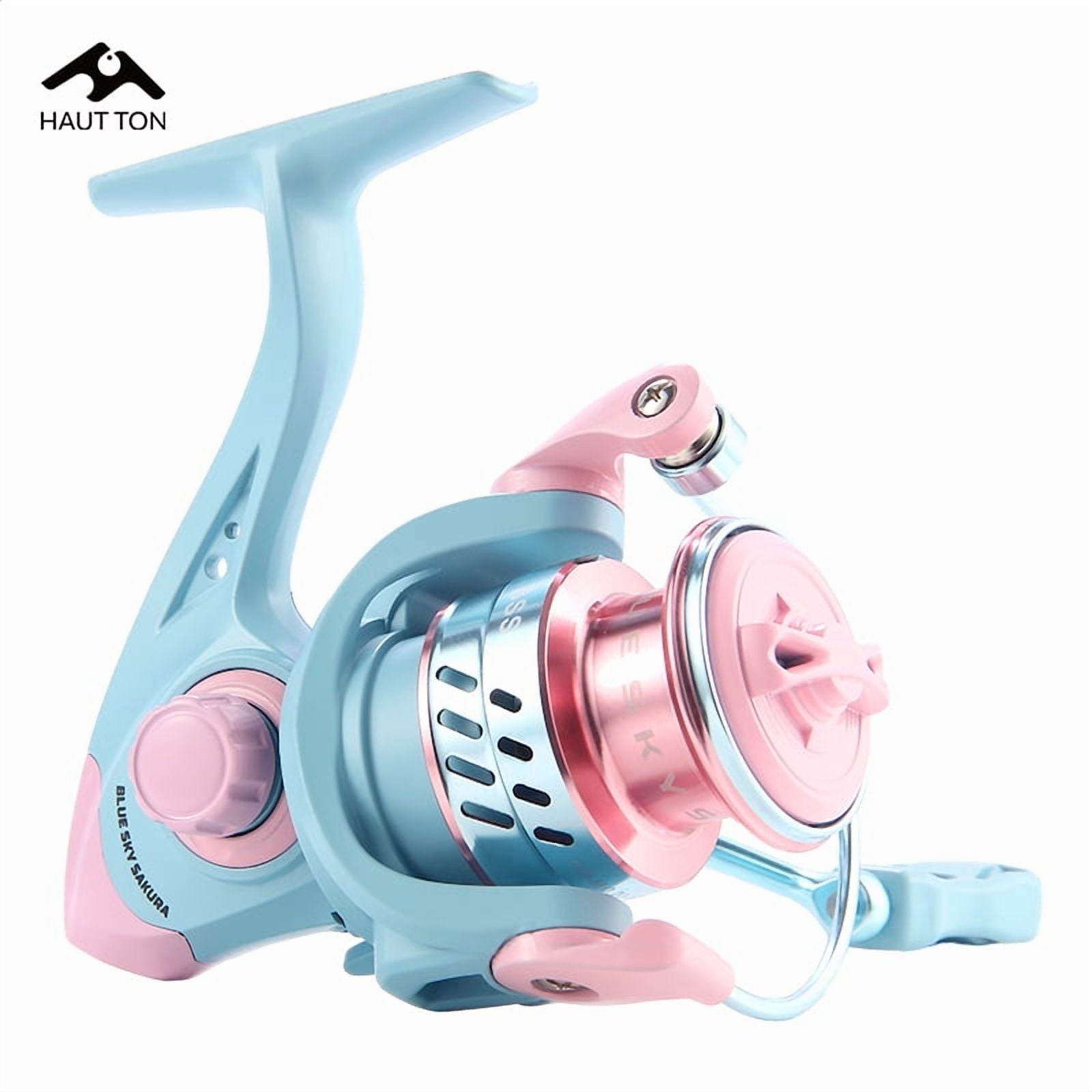 HAUT TON 1500-4000 Spinning Fishing Reel 5.2:1 GearRatio Max Drag 8kg Smooth And Sensitive For Long Distance Casting