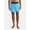Splash Blue, variant on Men's and Big Men's Swim Trunks, 6'' Inseam, Sizes S-3XL