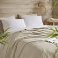 thumbnail image 6 of Regency Heights Cozy Bamboo Cotton Blanket, Lightweight Blanket for Sofa Couch, All Season Breathable Bed Blanket for Hot Sleepers with Diamond Jacquard, King, Khaki, 6 of 13
